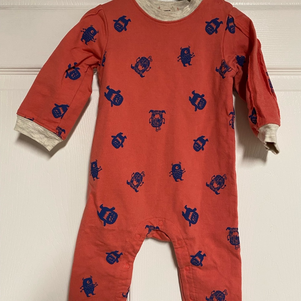 Peek 6-12 Months Long Sleeve Romper